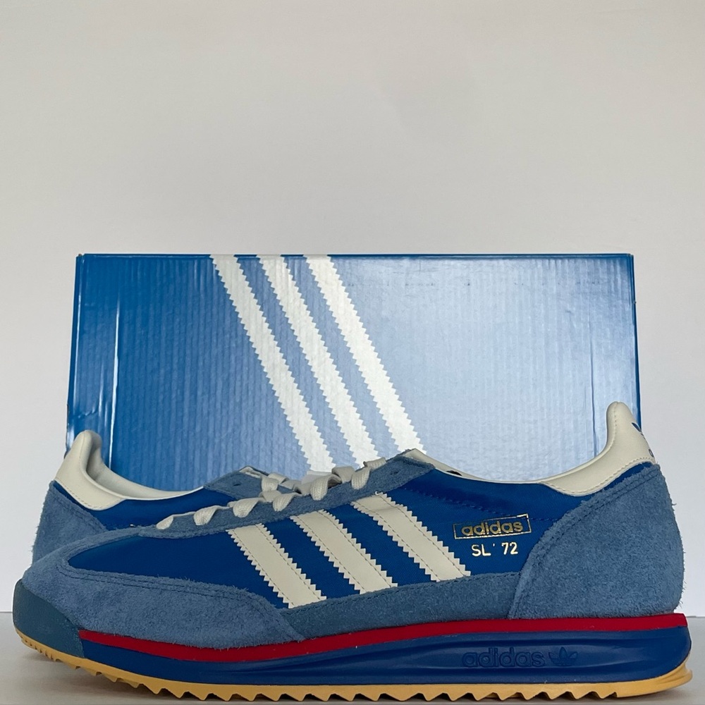Adidas SL 72 RS “Blue/Core White/Better Scarlet”
